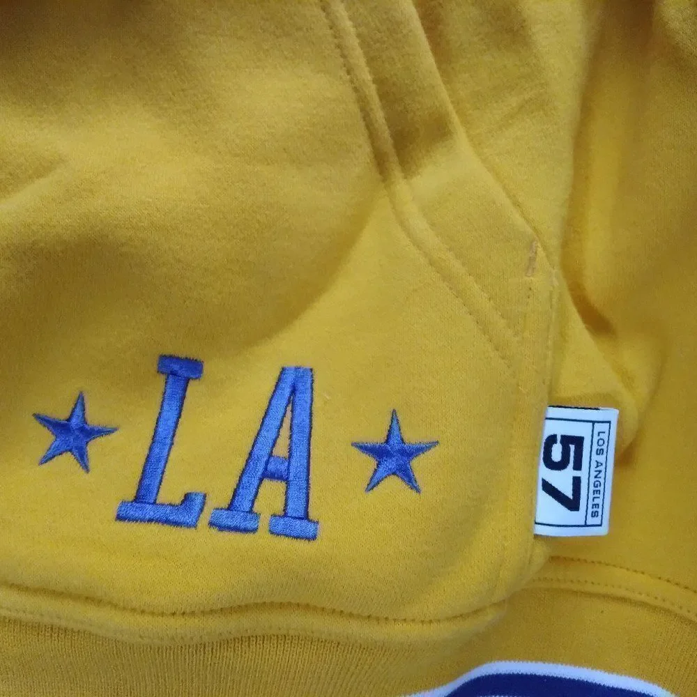 NWT Vintage Nike Rewind LA Lakers Hoodie Sweatshirt RARE